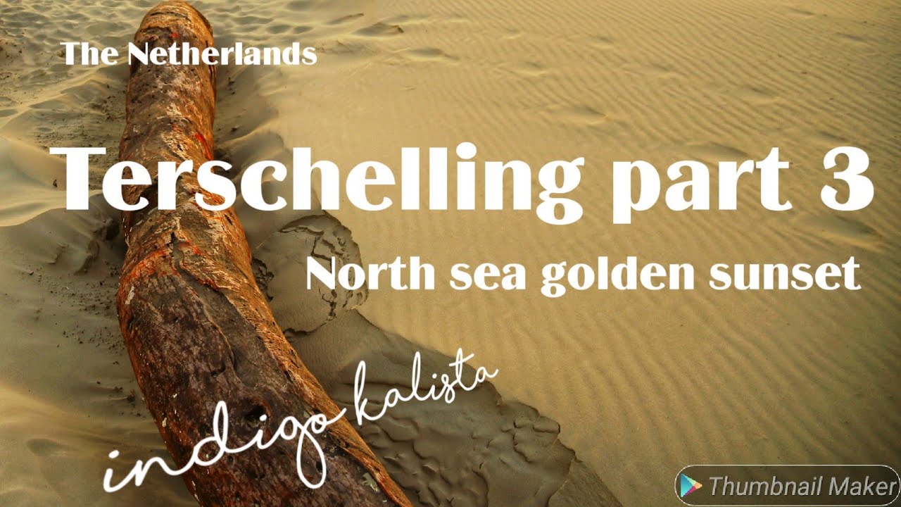 Northsea golden sunset - Terschelling part 3 - The Netherlands - V#109