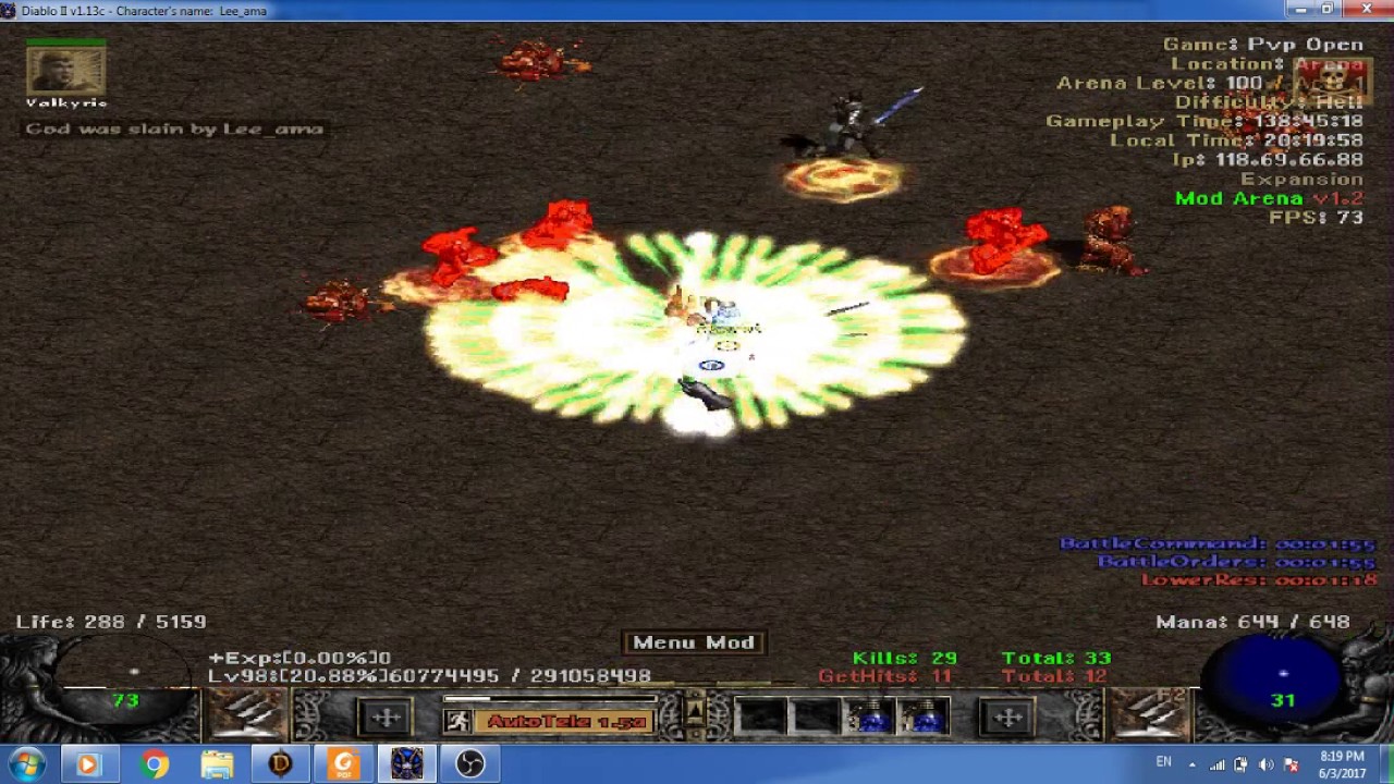 [DIABLO2 PVP] Javzon solo