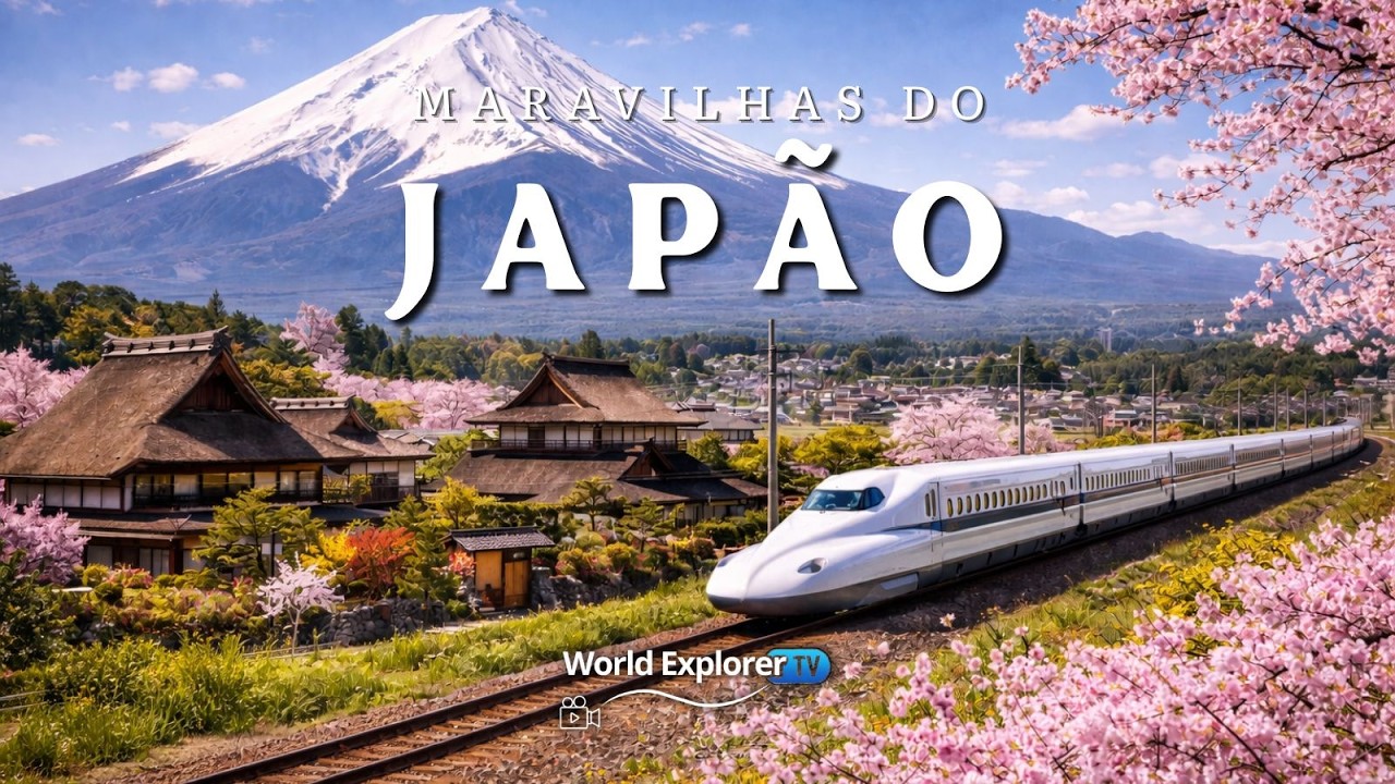 Maravilhas do Japão | Os Lugares Mais Bonitos do Japão | Vídeo de Viagem em 4K