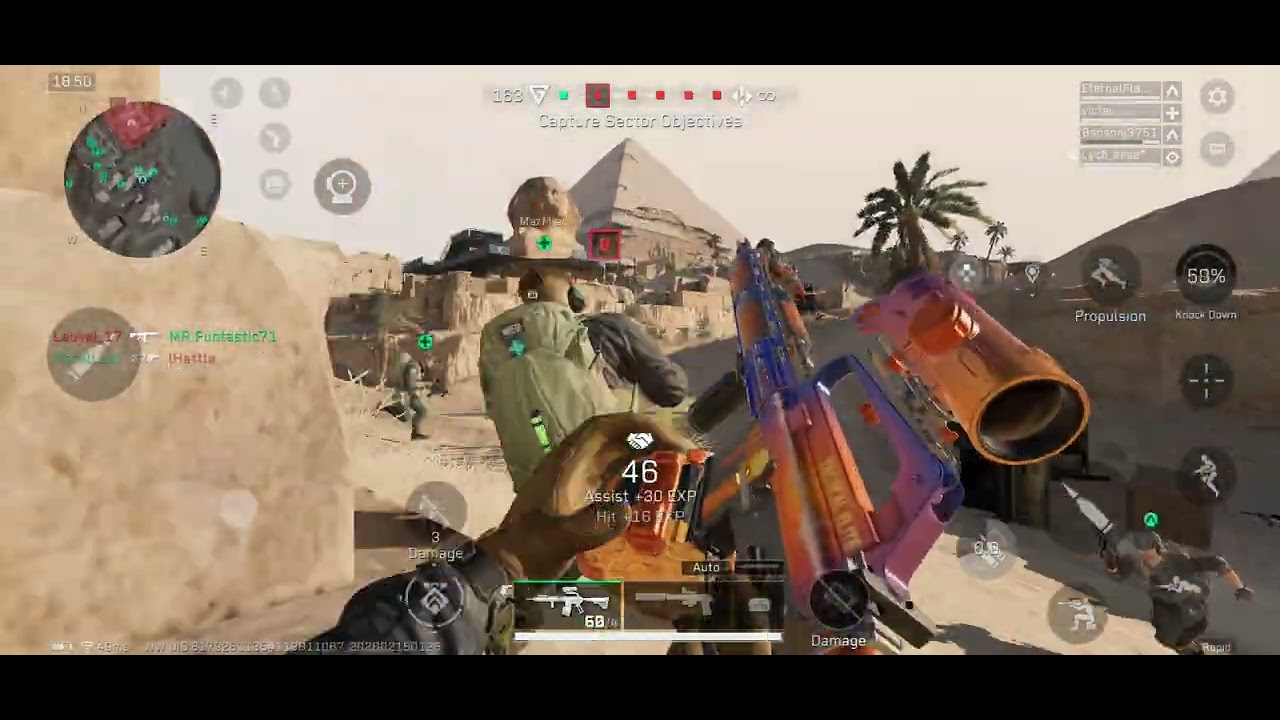 Fighting a war in DeltaForce