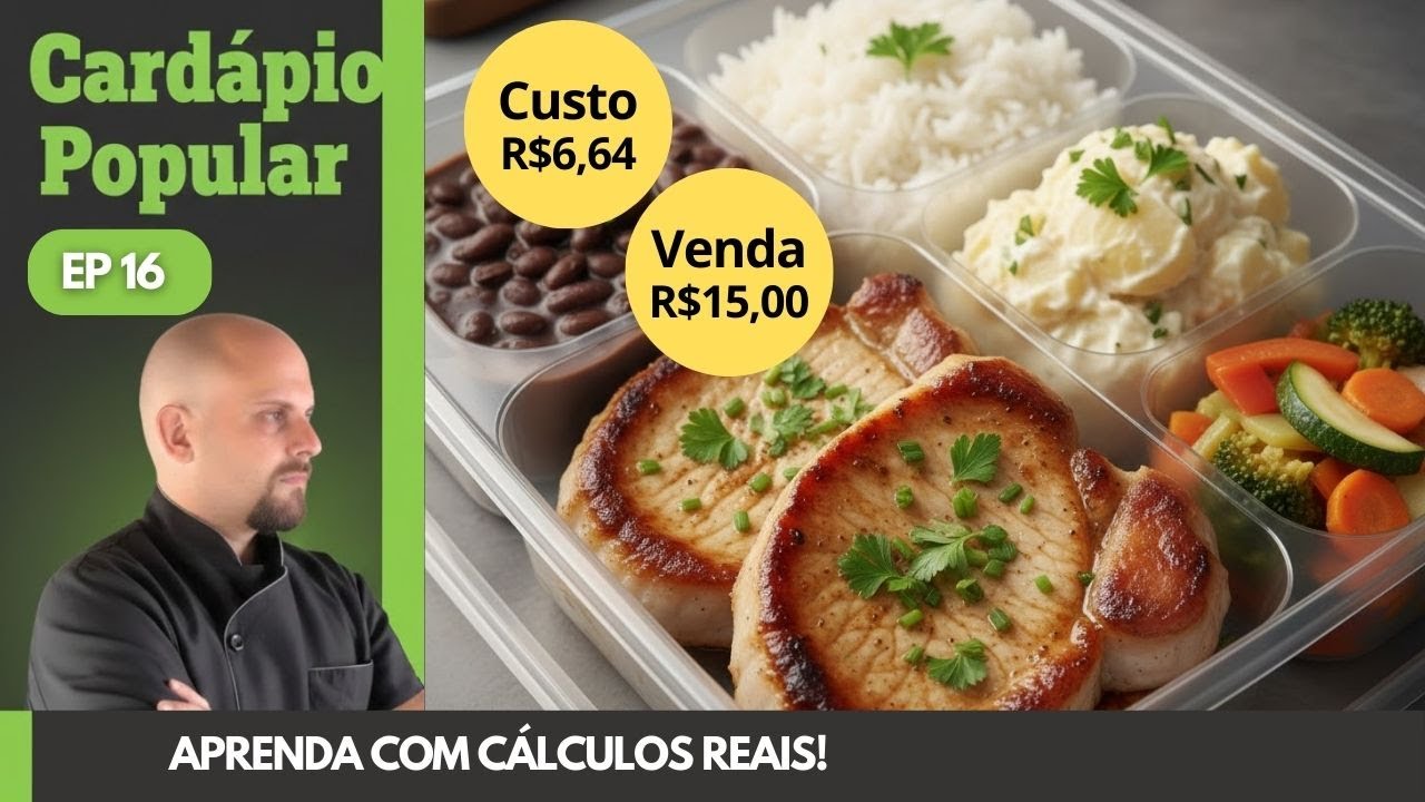 Bife de Lombo Acebolado: Cardápio Completo com Custo de R$ 6,64