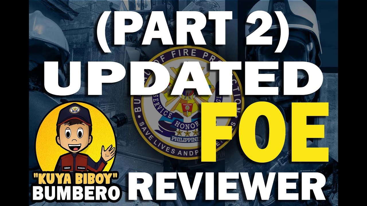 FOE Updated Reviewer Part 2 50 Items