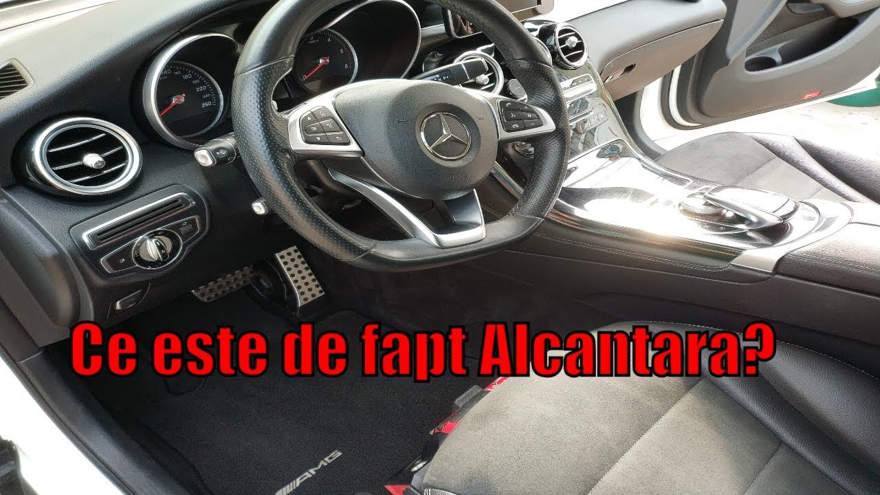 Cum Curatam Corespunzator Alcantara? - Detailing Interior Mercedes Benz GLC