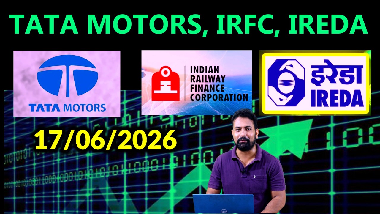 TATA MOTORS, IRFC, IREDA Share Latest News Today | Big Breaking News |