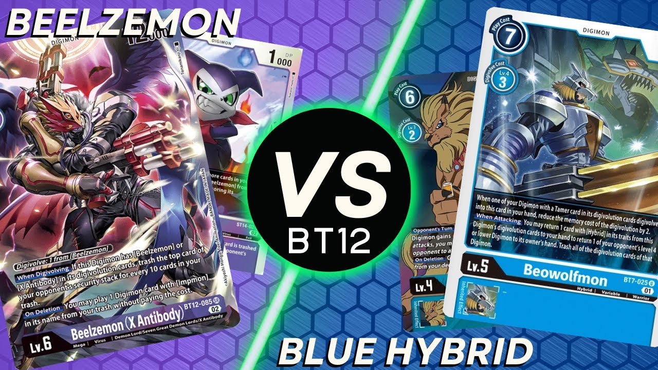 Digimon TCG [BT12] Beelzemon VS Blue Hybrid Finals Tournament