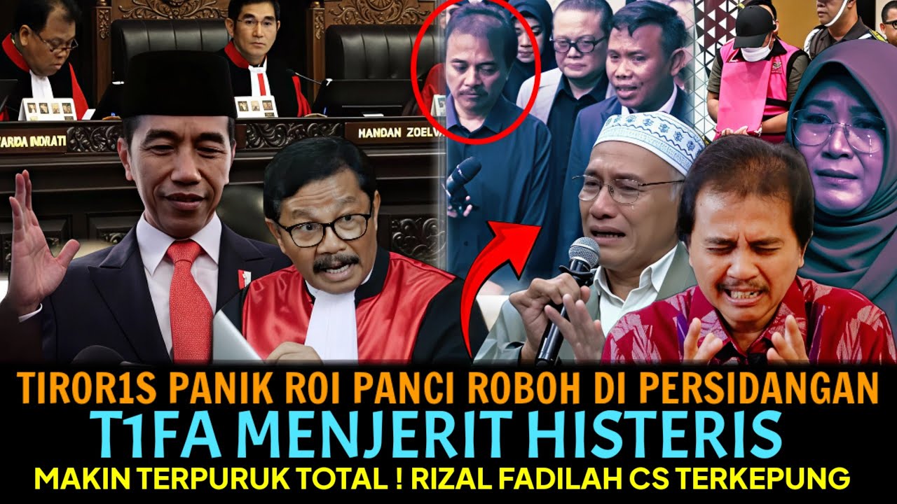 TIROR1S PANIK RO1 PANCI ROBOH DI PERSID4NGAN❗T1FA MENJERIT HISTERIS RIZAL FADILAH CS TERKEPUNG