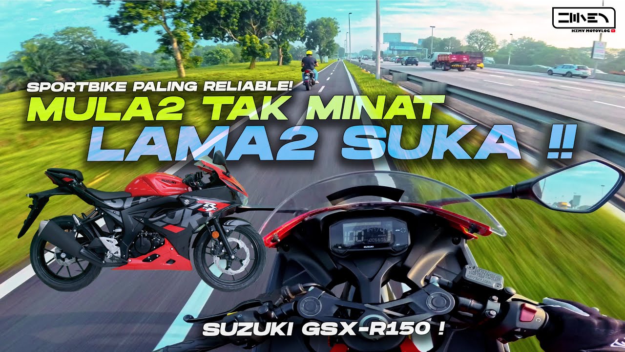 AKU TERSUKA PULA BAWAK BABY GIXXER NI 🔥 | Suzuki GSX-R150 Malaysia [4K 60FPS]