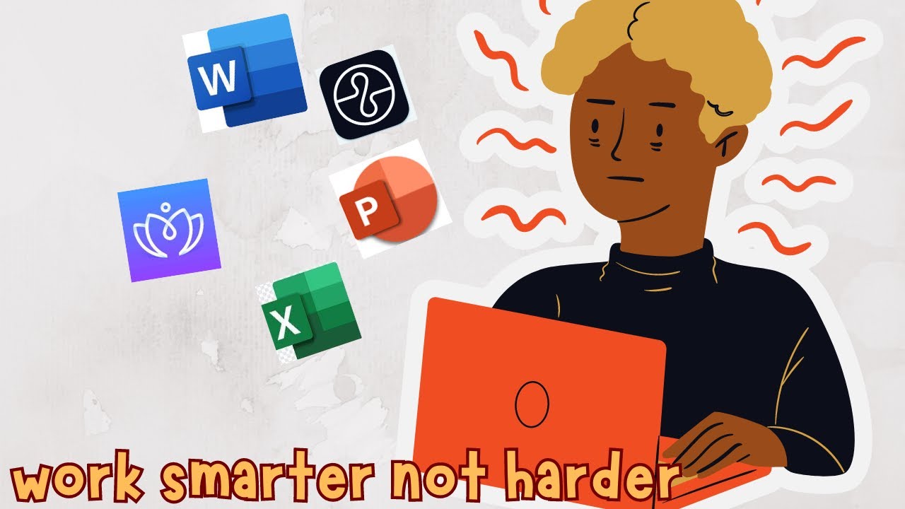 10 Productivity tips for work (Animated).