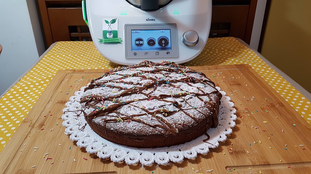 Torta soffice alla nutella per bimby TM6 TM5 TM31