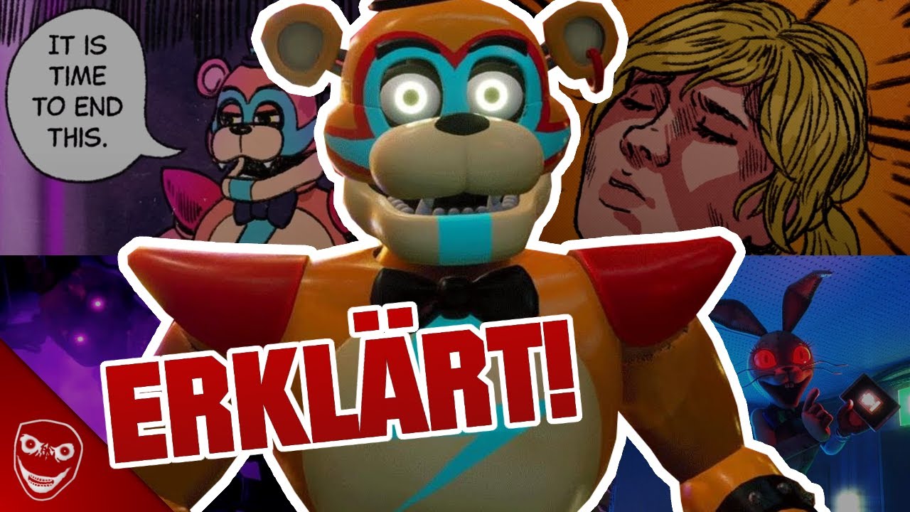 Five Nights at Freddy's Security Breach ERKLÄRT! Alle ENDEN!