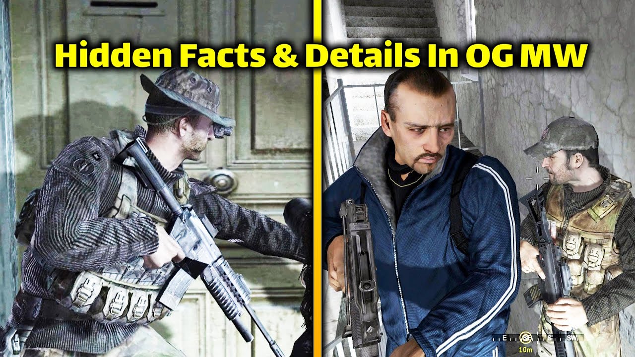 Скрытые факты и интересные детали в оригинальной игре Modern Warfare | ЧАСТЬ 8