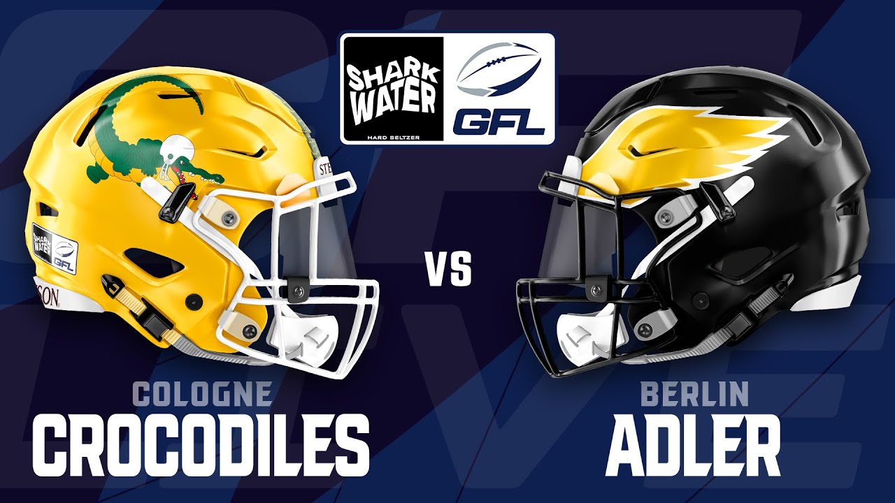 Sharkwater GFL 2022:  Cologne Crocodiles - Berlin Adler