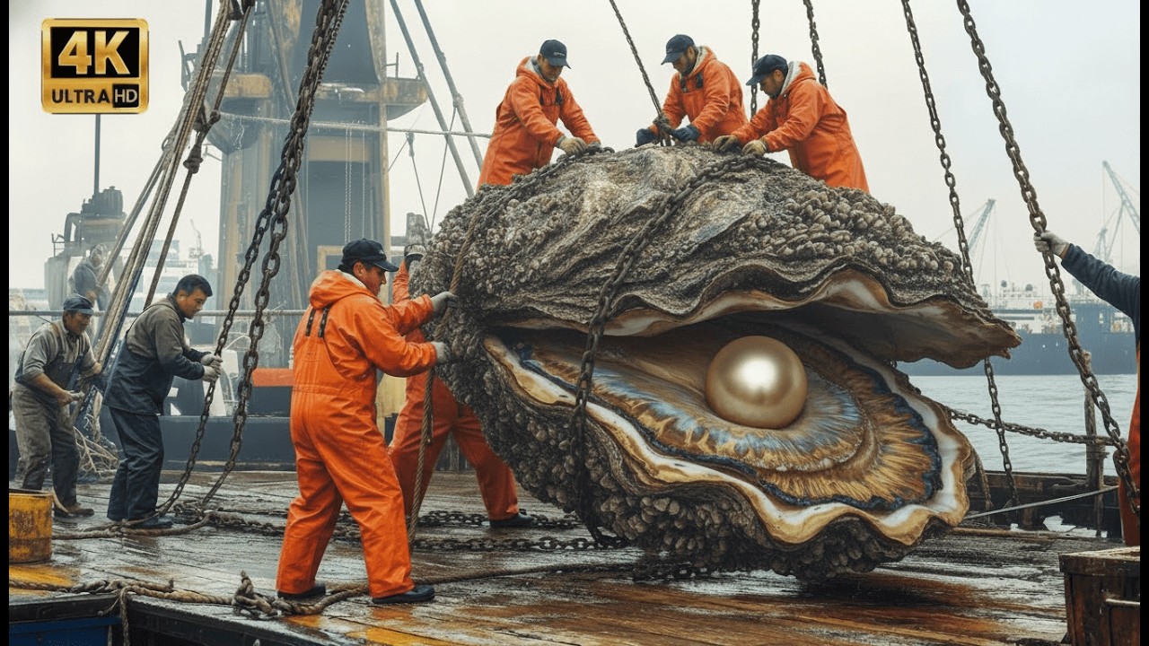 How Fishermen Can Make Up to $160,000 in 5 Days? | Giant Clam  | Deep Sea Fishing Documentary