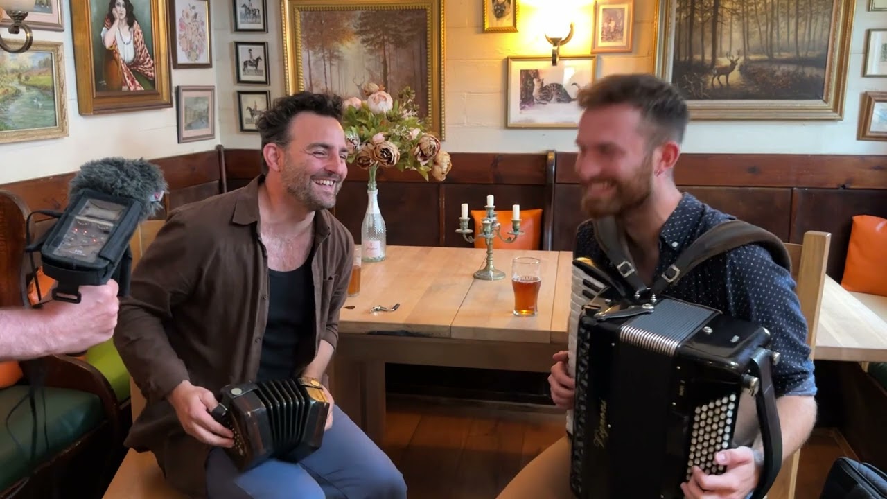 Sid Goldsmith & Danny Pedler of Tarren at The Prince of Wales, Green Tye | The Big Walk 2023