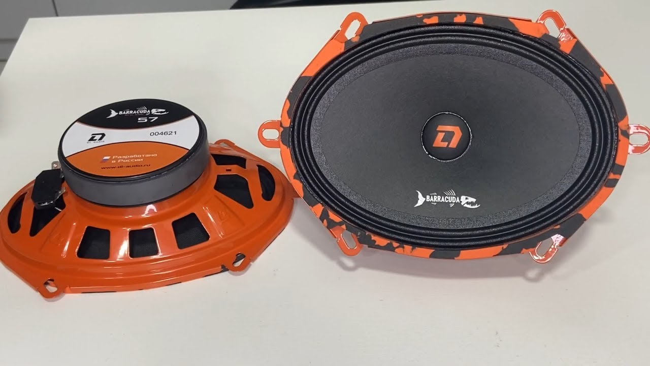 Лучшая замена штатных колонок-овалов в Mazda/Toyota/Ford. DL Audio Barracuda 57