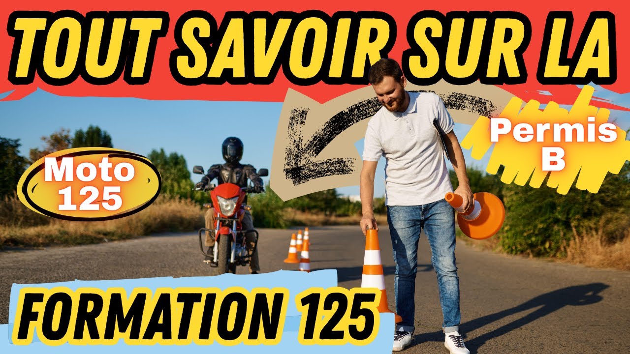 Formation de 7 heures 125. Comment rouler &agrave; moto avec un permis B.