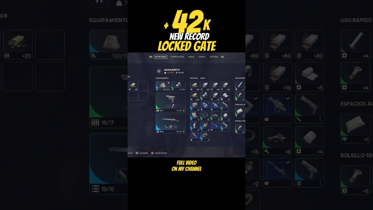 NEW RECORD (42k) Locked Gate Trial SEARCH container | BEST Solo Route (Puerta Cerrada)