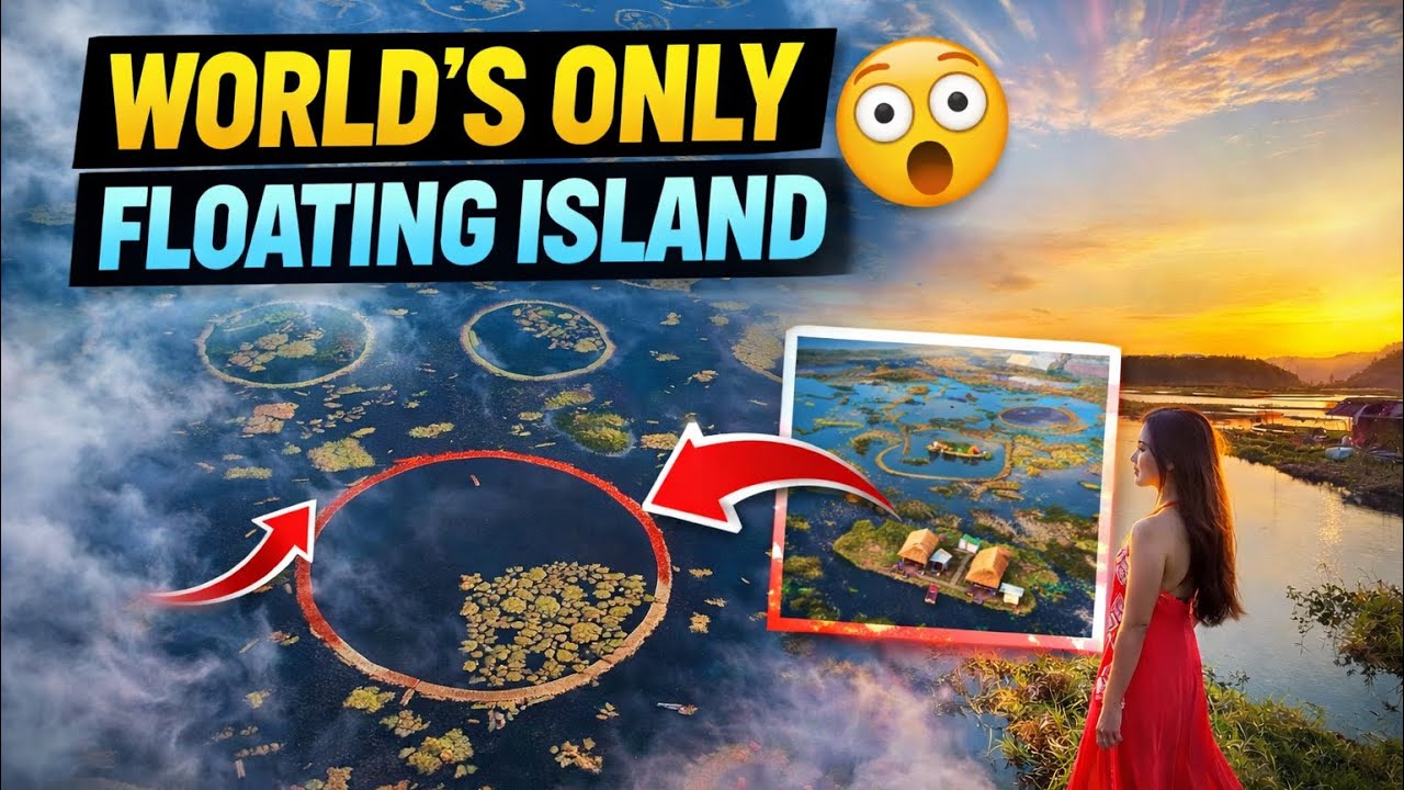 Loktak Lake | World Only Floating Island | Manipur