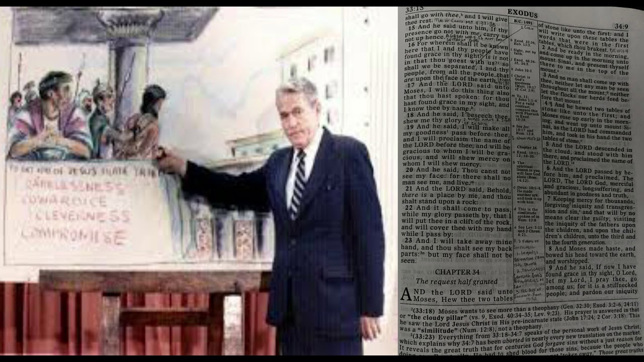 DR RUCKMAN: FOR THE REMISSION OF SINS (EXODUS 34)
