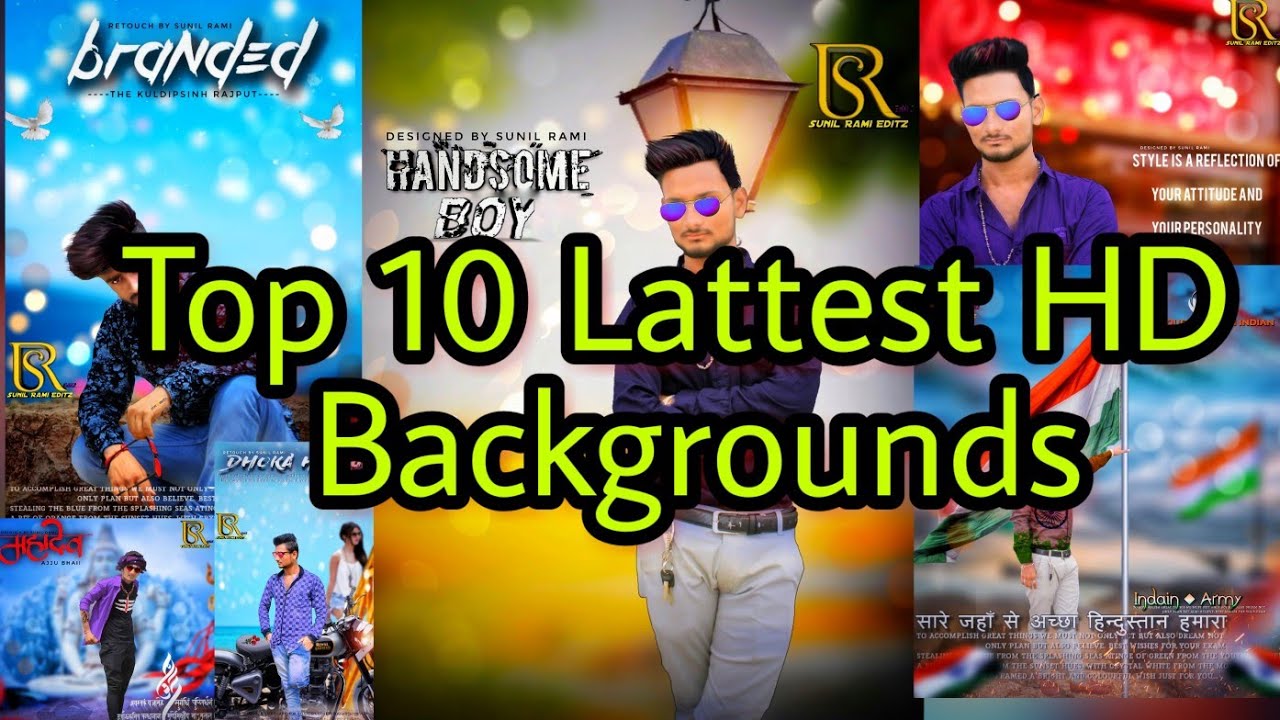TOP 10 AWESOME MANIPULATION HD BACKGROUND DOWNLOAD || Real CB Editing Backgrounds || By Sunil Rami