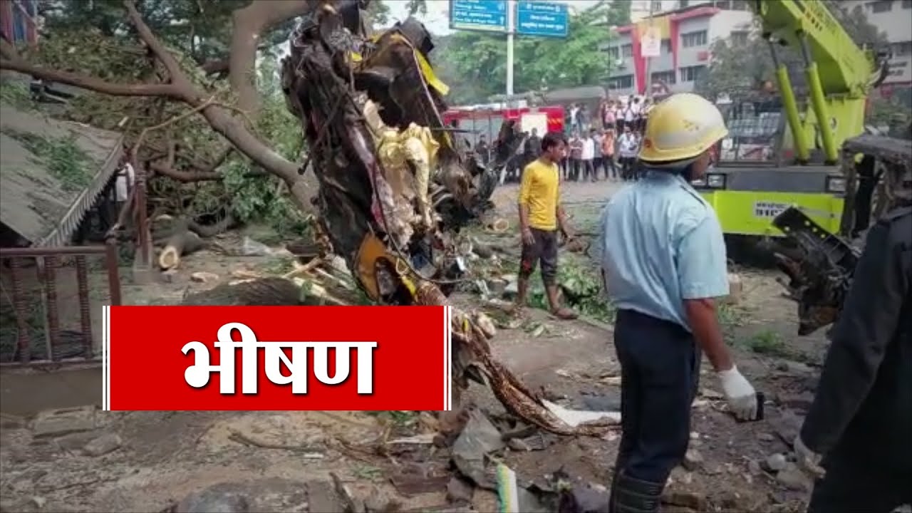 Pune Hadapsar Accident : हडपसरमध्ये भीषण अपघात; 1 ठार 3 जखमी