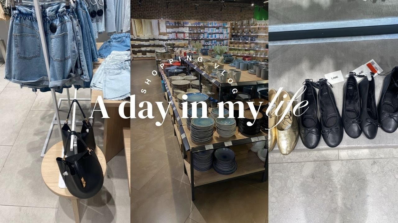 SHOPPING VLOG  летом | на протяжении 4 дней пыталась найти крутой образ, распаковка