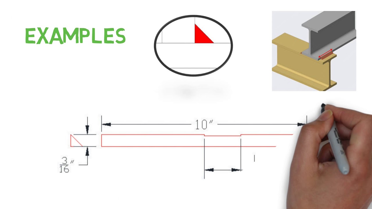 Under Size welds:Visual Welding Acceptance Criteria : AWS D1.1 welding defects: Part 3