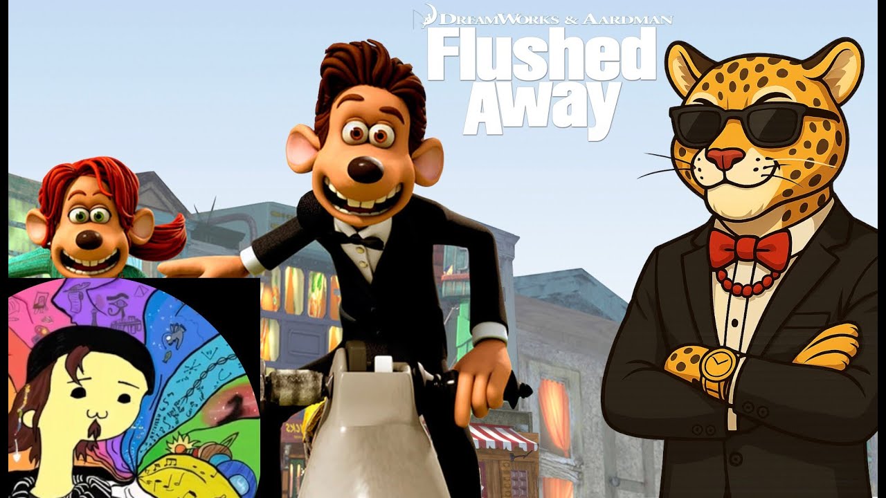 This film looks British! | Reacting to the clips from Flushed Away (2006) with my friend @ChrisMIA