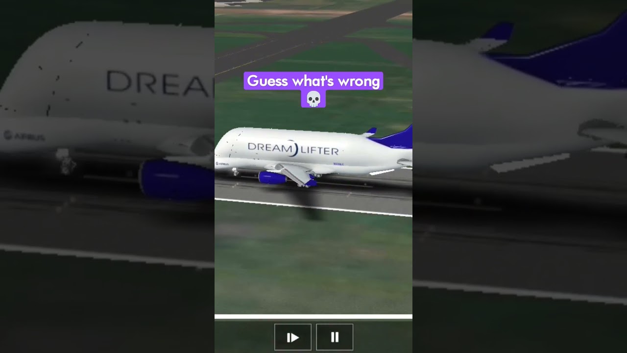Bro switched gender 💀 #aviation #dreamlifter #beluga #airbusbeluga #bournemouth