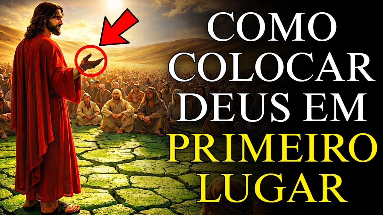 JESUS REVELOU Como COLOCAR DEUS em PRIMEIRO LUGAR MUDA TUDO NA SUA (VIDA)