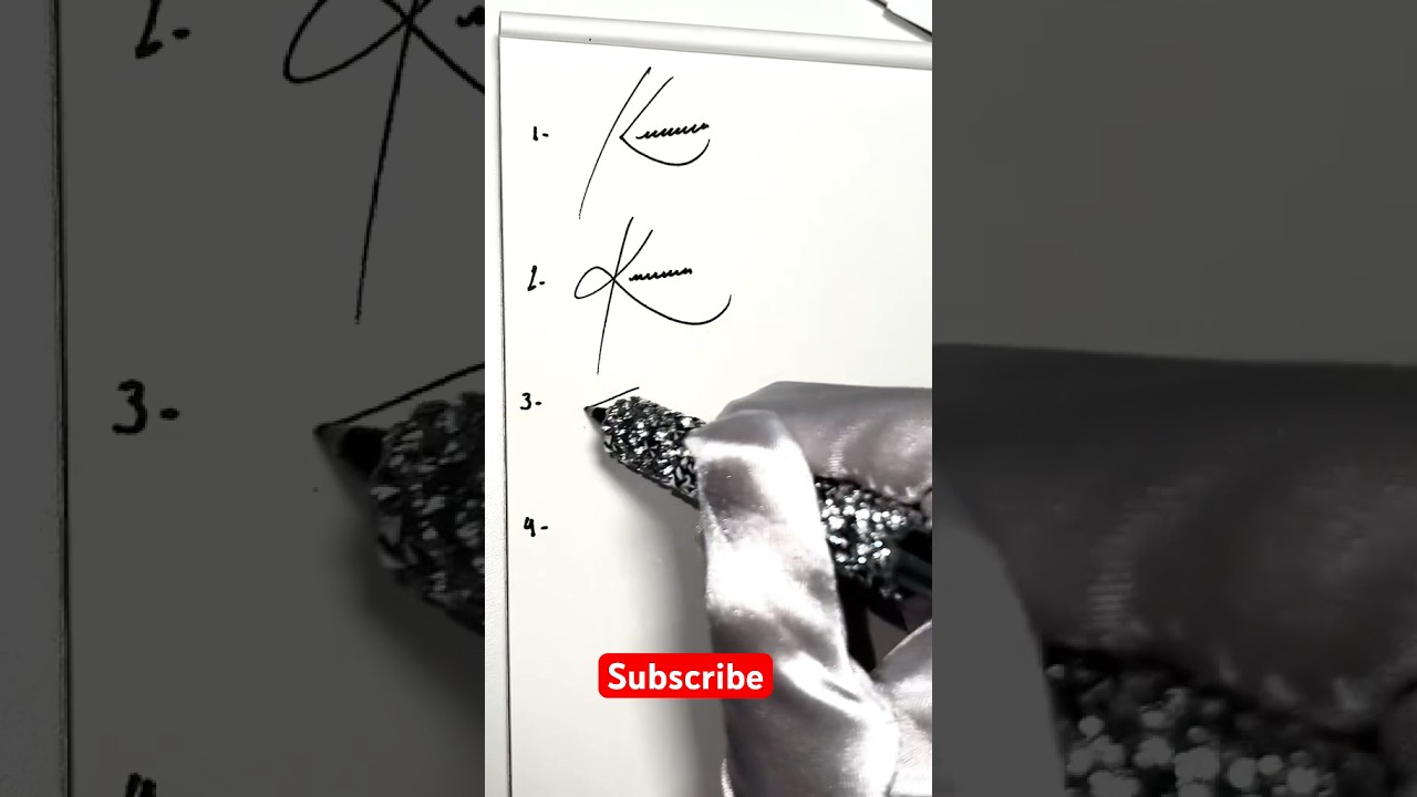 Letter K signature ideas #2023 #signature