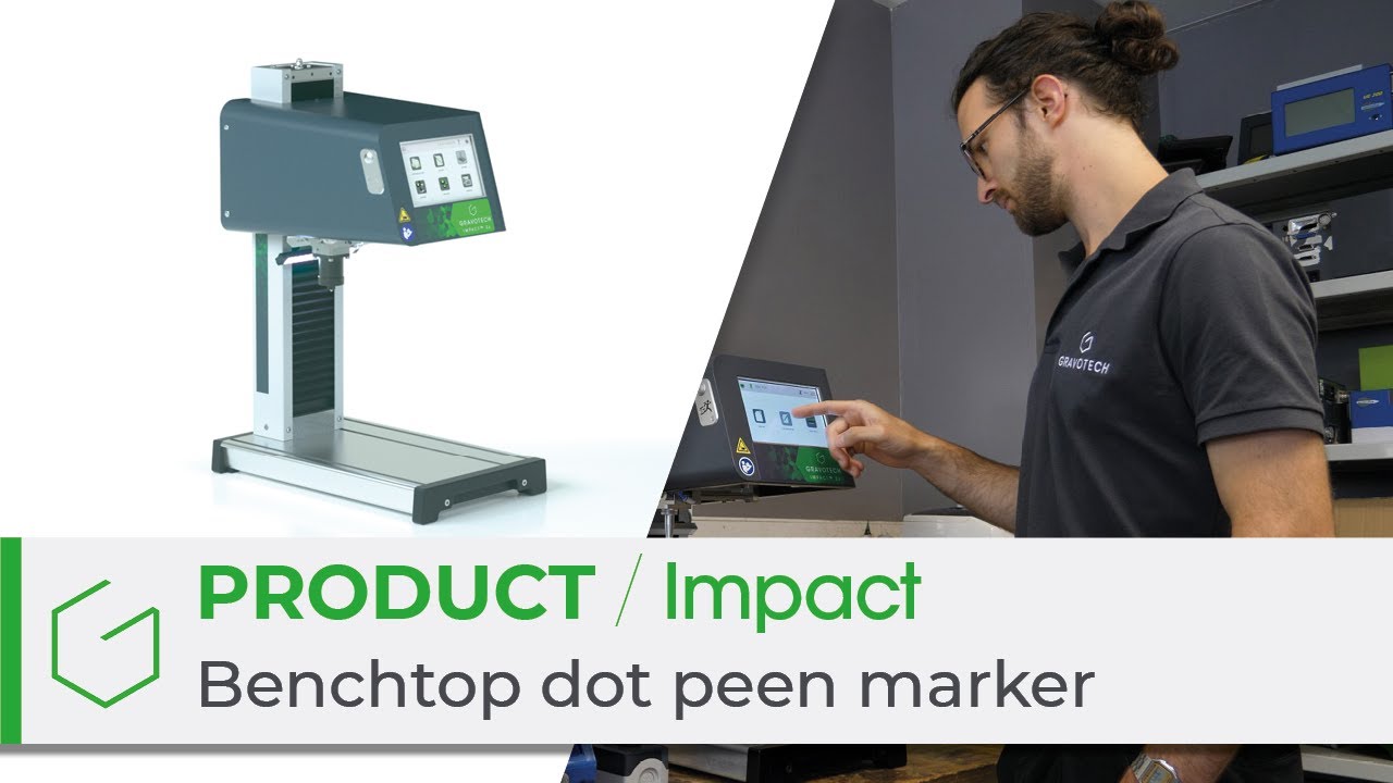 Impact range, dot peen marking stations for industry