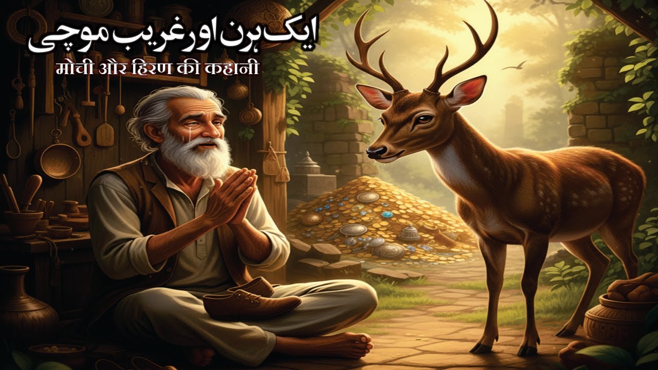 AK Muchi OR Hiran Ka Kissa || Urdu Moral Story,