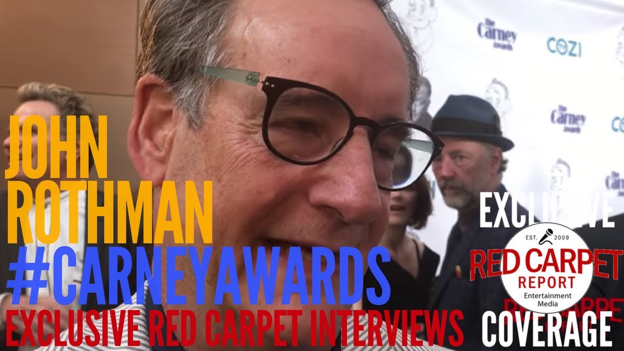 John Rothman interviewed at 2017 Carney Awards #CarneyAwards