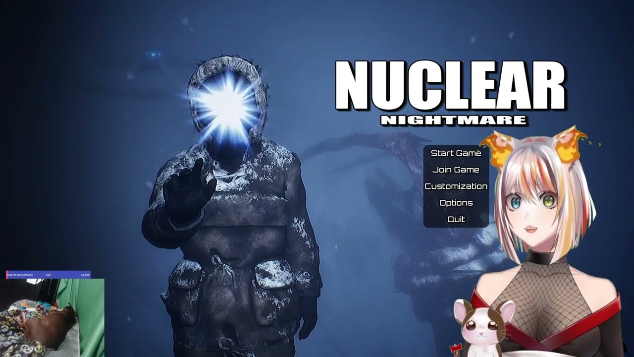 Terrifying co-op horror game | Nuclear Nightmare #vtuber #horrorgaming #gamergirl #indiehorror