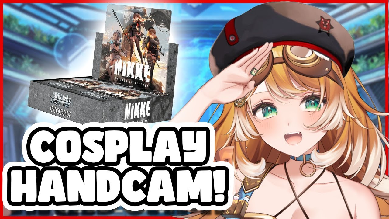 NIKKE Trading Card unboxing in COSPLAY!  【#BonnieBarkswell / #globie】#NIKKEvideo #NIKKELIVE #NIKKE