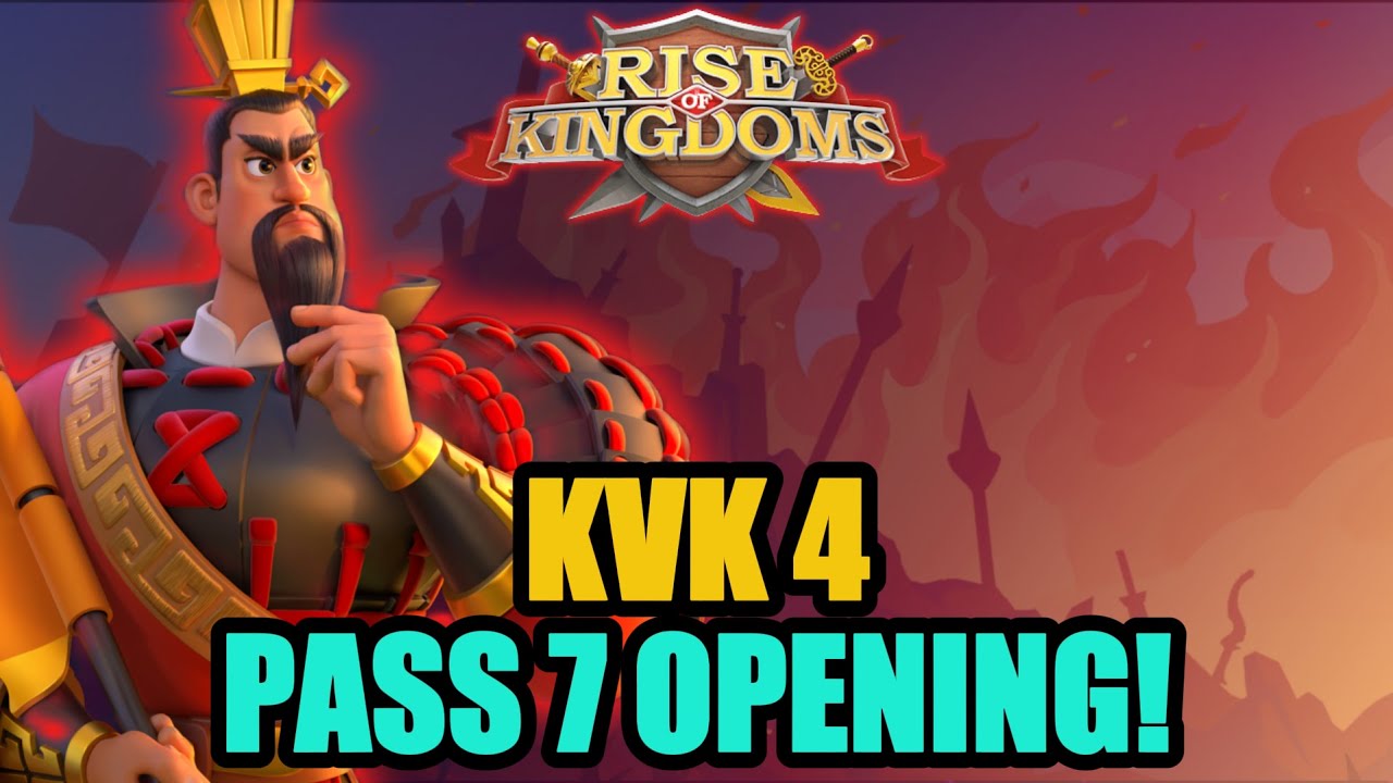 🔴[F2P] KVK 4 Pass 7 Opening! | Rise of Kingdoms