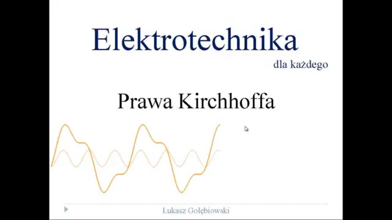 Prawa Kirchhoffa