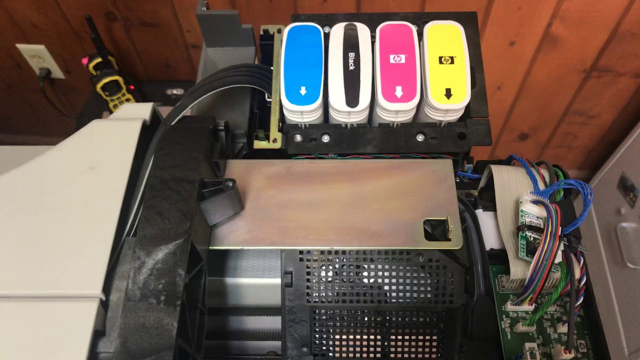 HP500 Chip Reset Decoder Card Install