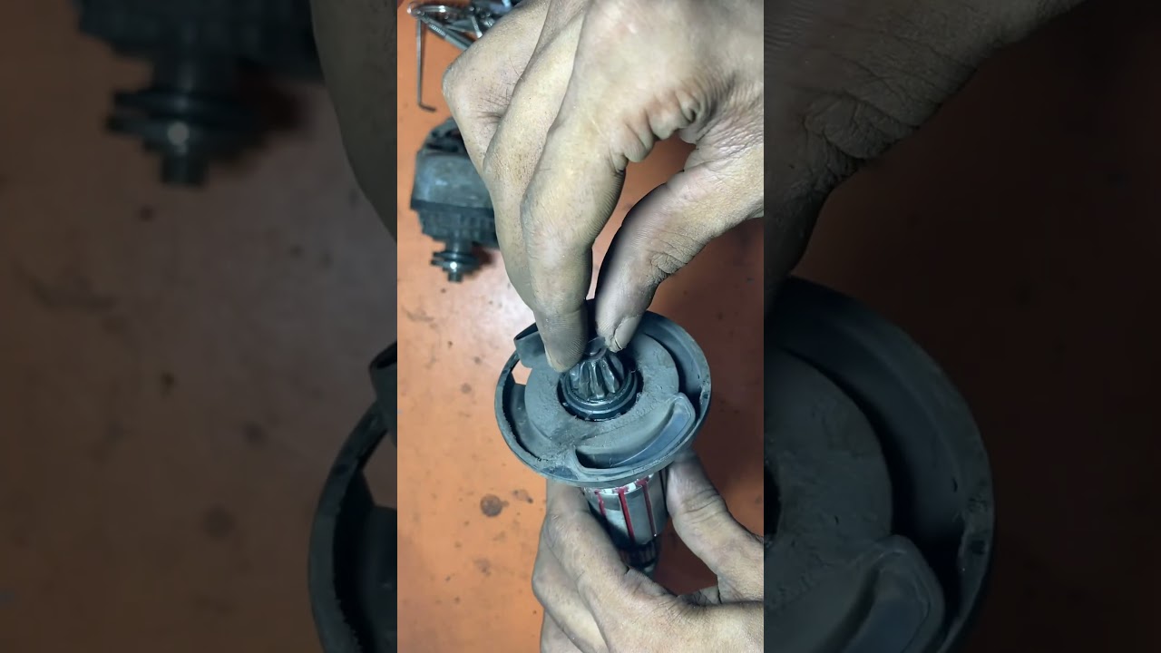 engel grinder armature change