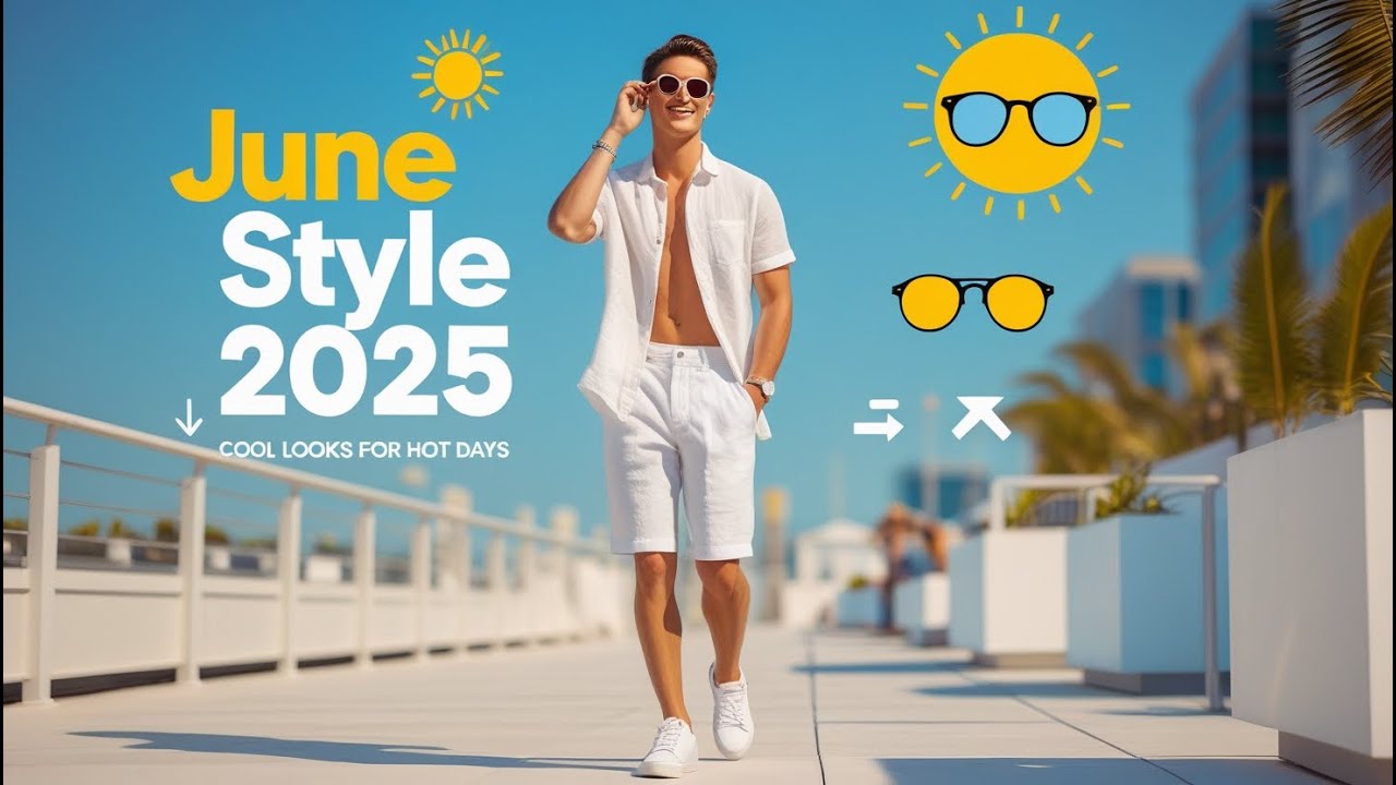 🌞 Men&rsquo;s June Fashion 2025 | Cool Summer Styles & Trends 😎👕👟