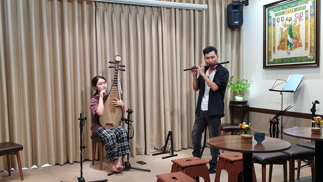 Vũ Khúc Thiên ĐÌNH . - Âm Nhạc Thuần Chính - SONG TẤU SÁO -TỲ