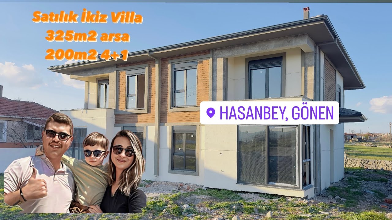 Satıldı! Gönen Hasanbey’de 4+1 Satılık Villalar! 5m₺