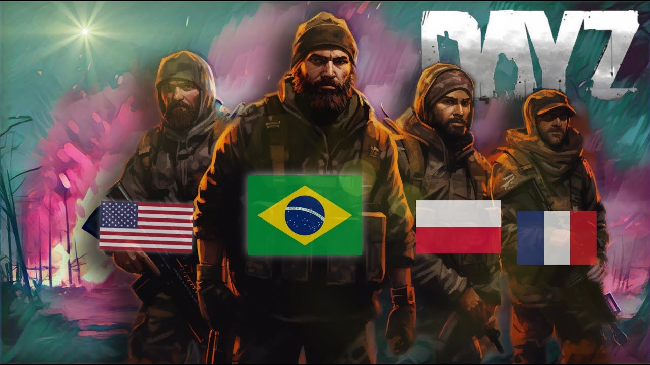 uma pequena aventura com diferentes gringos no dayz