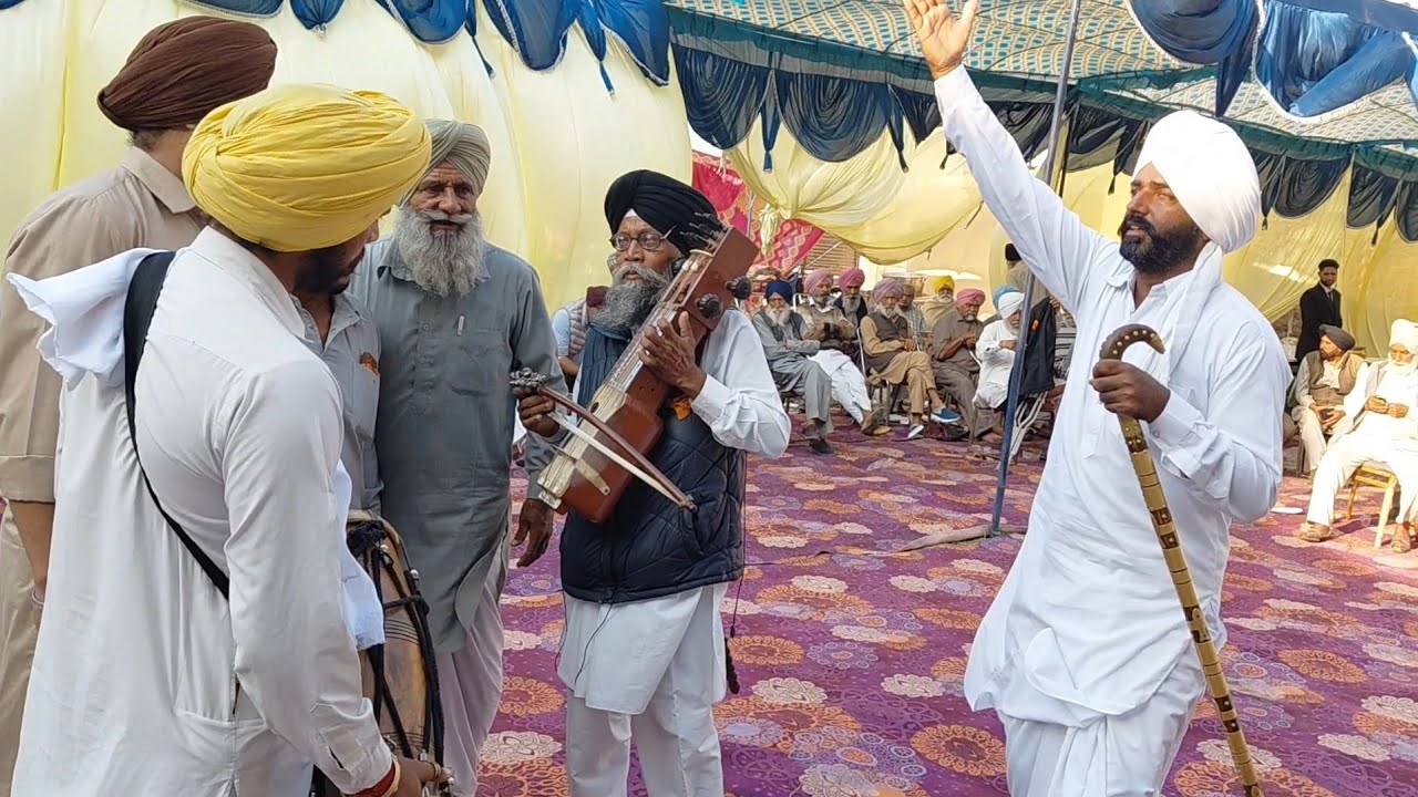 ਪਿੰਡ ਧਨਾਸ ਮੋਹਨ ਸਿੰਘ ਦੇ ਘਰ ਤਰਲੋਚਨ ਭਗਤ ਦਾ ਅਖਾੜਾPuadhi Akhada Bhagat Tarlochan Singh Sandhi Vill-Dhanas