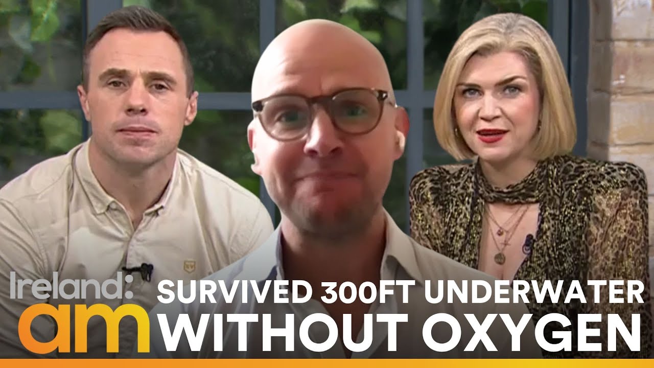 Chris Lemons on What It's Like to Be Trapped 300ft Beneath the Ocean Without Oxygen | IrelandAM