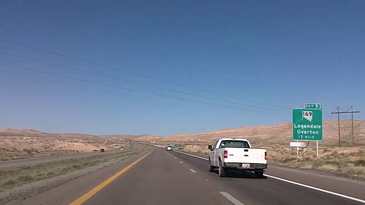 Las Vegas to Mesquite, Nevada: Interstate 15 Time Lapse Drive
