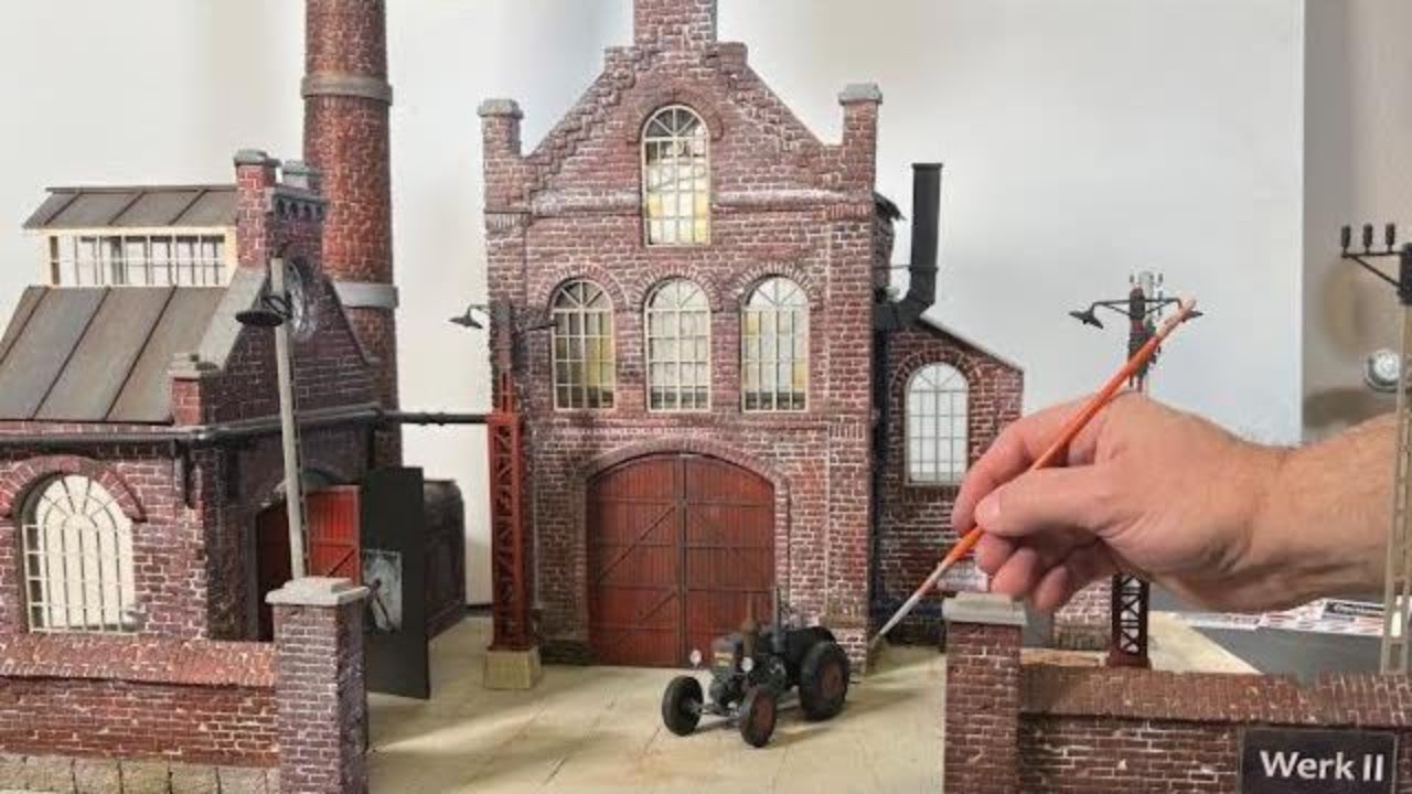 1/35 Tank Factory Diorama