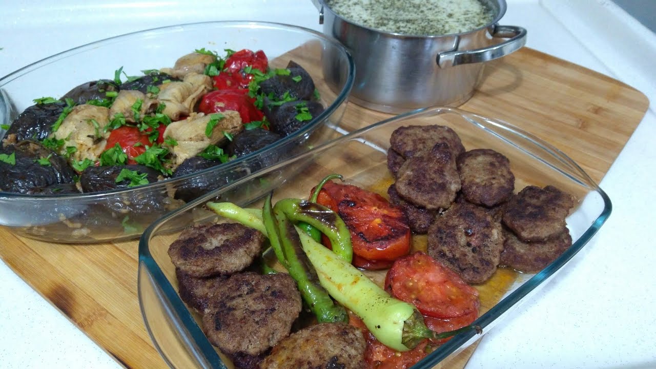 Bu Menüyü Çok Seviceksiniz!/Kasap Köfte/ Kuru Dolma/Erişte Nohutlu Yayla Çorbası/Seval Mutfakta