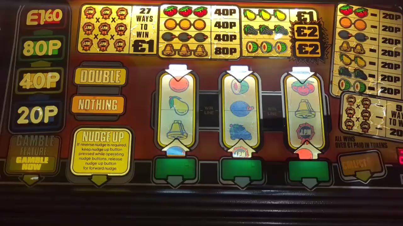 Each Way Shuffle Fruit machine JPM SRU